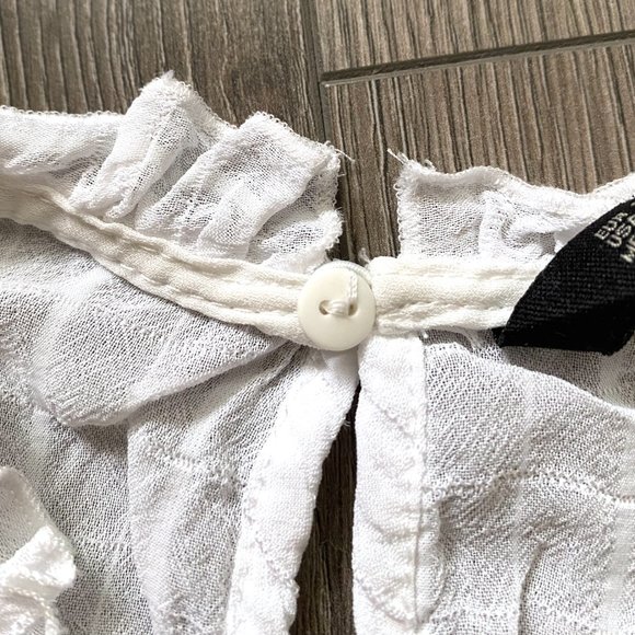 Zara White Fancy Top - Picture 8 of 11